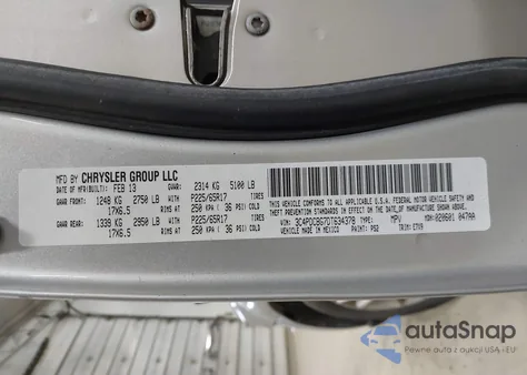 2013 Dodge Journey Sxt from USA, damaged, VIN 3C4PDCBG7DT634378